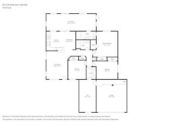 Floor plan 1 for 8013 W Stella Ave