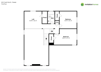 Floor plan 2 for 8013 Yacht Club Dr