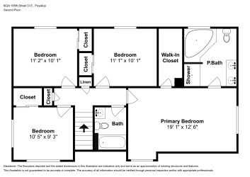 Floor plan 2 for 8024 185th Street Ct E