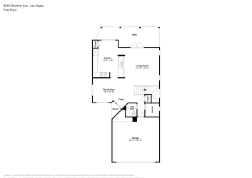 Floor plan 1 for 8044 Revolver Ave