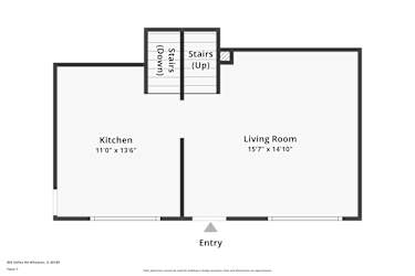 Floor plan 1 for 805 Delles Rd
