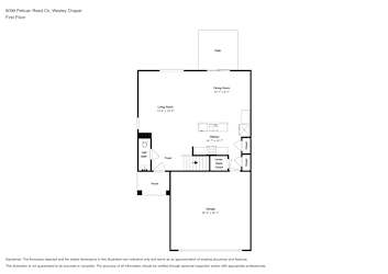 Floor plan 1 for 8099 Pelican Reed Cir