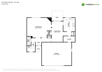 Floor plan 1 for 8102 Walnut Hills Way