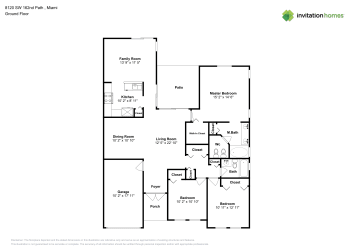 Floor plan 1 for 8120 SW 162nd Path