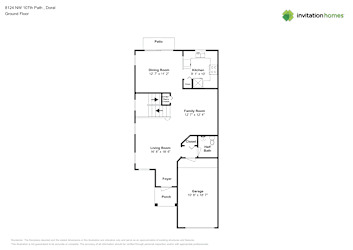 Floor plan 1 for 8124 NW 107th Path