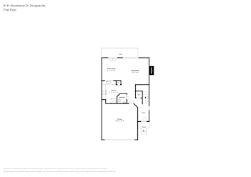 Floor plan 1 for 8141 Brookbend Dr