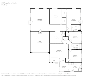 Floor plan 1 for 815 Peggy Ave