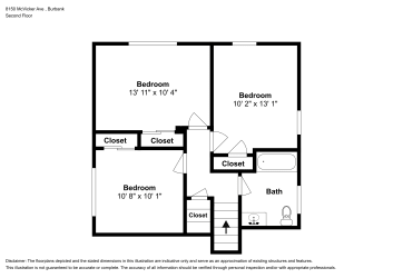 Floor plan 3 for 8150 McVicker Ave