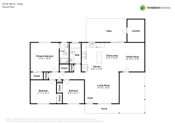 Floor plan 1 for 816 W 18th St