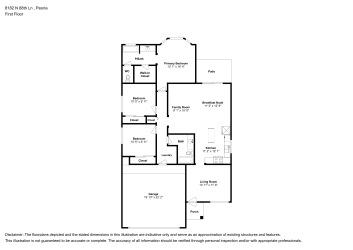 Floor plan 1 for 8182 N 88th Ln