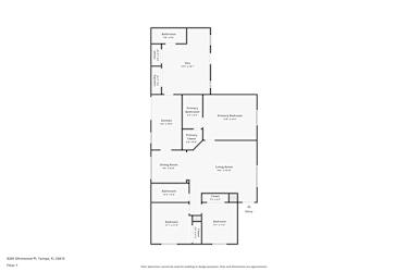 Floor plan 1 for 8205 Olivewood Pl