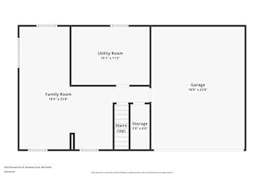 Floor plan 1 for 8225 Russell Ave N