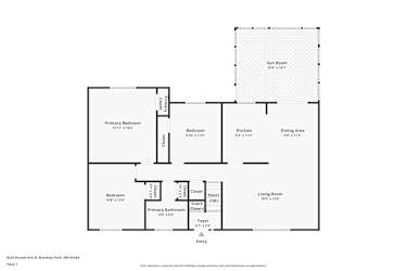 Floor plan 2 for 8225 Russell Ave N