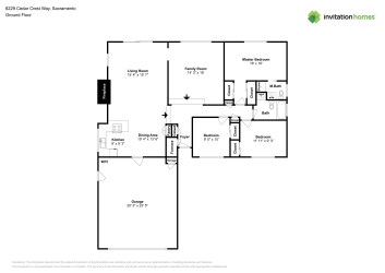 Floor plan 1 for 8229 Cedar Crest Way
