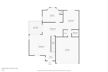 Floor plan 1 for 8229 NW 199th Ter