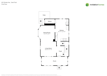 Floor plan 3 for 823 Stryker Ave
