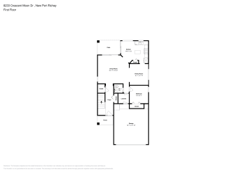 Floor plan 1 for 8233 Crescent Moon Dr