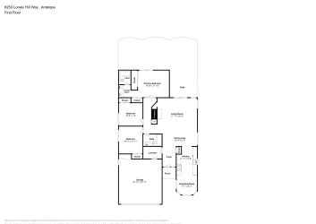 Floor plan 1 for 8250 Lonely Hill Way