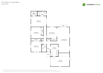 Floor plan 1 for 8271 SW 9th St