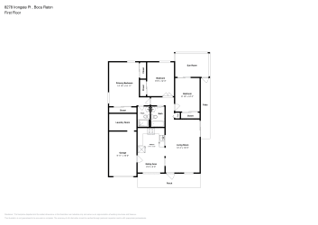 Floor plan 1 for 8278 Irongate Pl