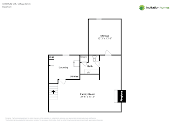 Floor plan 1 for 8285 Hyde Ct S