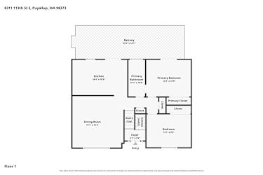 Floor plan 1 for 8311 113th St E