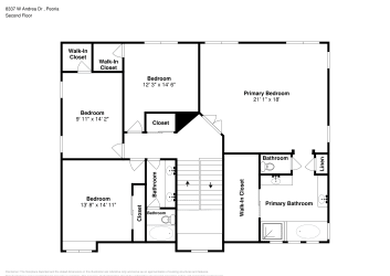 Floor plan 2 for 8337 W Andrea Dr