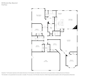 Floor plan 1 for 835 Brownie Way
