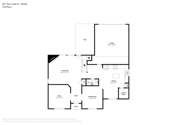 Floor plan 1 for 837 Twin Creek Dr