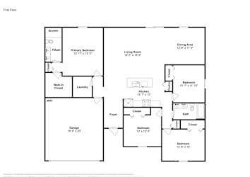 Floor plan 2 for 838 SW Canary Ter