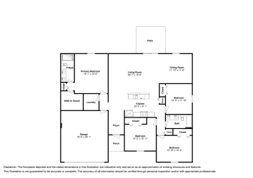 Floor plan 1 for 838 SW Canary Ter