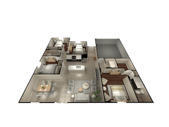 Floor plan 1 for 838 SW Canary Ter