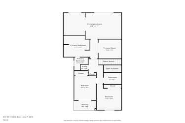 Floor plan 2 for 8387 NW 143rd St