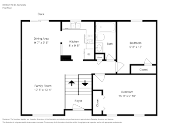 Floor plan 2 for 84 Birch Rill Dr