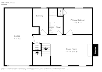 Floor plan 1 for 84 Birch Rill Dr