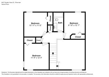 Floor plan 2 for 8427 Quarter Horse Dr