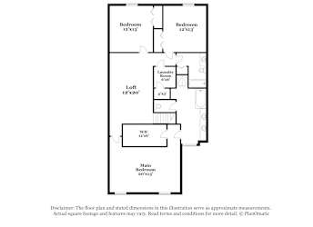 Floor plan 2 for 8459 Houndstooth Enclave Dr