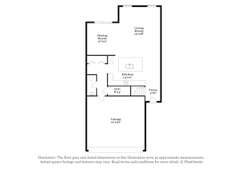 Floor plan 1 for 8459 Houndstooth Enclave Dr