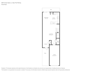 Floor plan 1 for 8467 Druid Oaks Ln