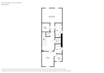 Floor plan 2 for 8476 Druid Oaks Ln