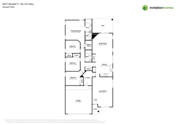 Floor plan 1 for 849 E Marigold Pl