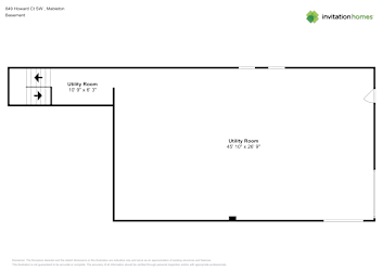 Floor plan 1 for 849 Howard Ct SW