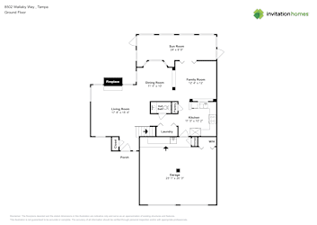 Floor plan 1 for 8502 Wallaby Way