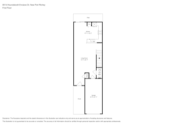 Floor plan 1 for 8514 Houndstooth Enclave Dr