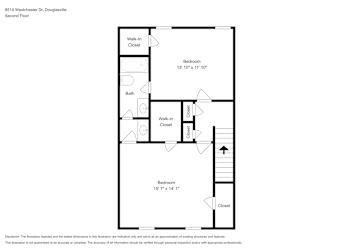 Floor plan 2 for 8514 Westchester Dr