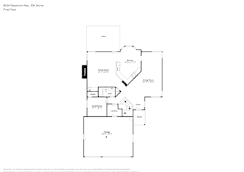 Floor plan 1 for 8524 Geranium Way