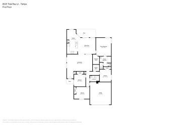 Floor plan 1 for 8525 Tidal Bay Ln
