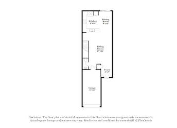 Floor plan 1 for 8539 Campus Woods Wy