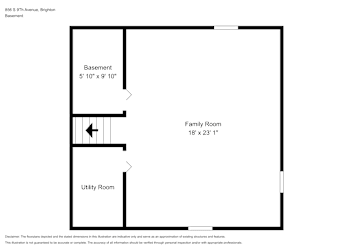 Floor plan 1 for 856 S 9Th Avenue