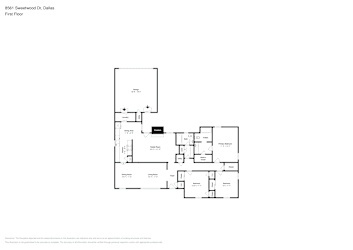 Floor plan 1 for 8561 Sweetwood Dr
